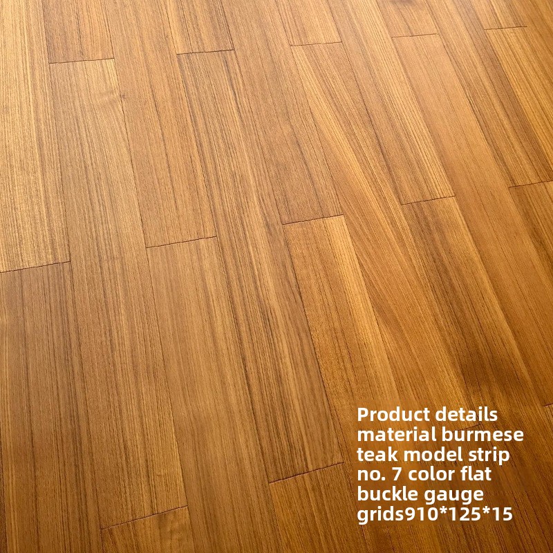 Résumé de Myanmar Teak Boutique Flat Buckle No.3