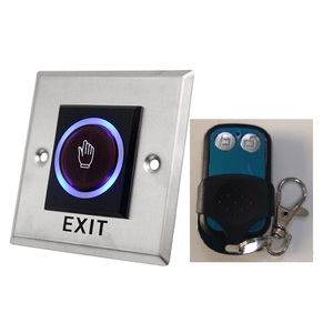 Camel 12V DC Metal No Touch IR 433 Wireless Remote Control <strong>Button</strong> <strong>Push</strong> Door <strong>Exit</strong> <strong>Button</strong> for Zk Access Control <strong>System</strong> - Product Image 2