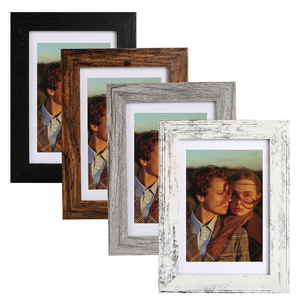 <strong>3</strong>.5x5 Pictures with Mat or 4x6 Pictures Without Mat Real Glass Photo <strong>Frames</strong> Display Best Selling 4x6 Picture <strong>Frame</strong> - Product Image 1
