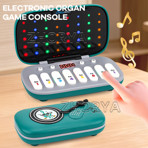 Zhorya Kid Xách Tay Cầm Tay Fidget Nhịp Điệu Trò Chơi Giao Diện Điều Khiển Âm Nhạc Điện Tử Đồ Chơi Thách Thức Tốc Độ Đào Tạo Nhịp Điệu Trò Chơi Máy Đồ Chơi - Product Image 2