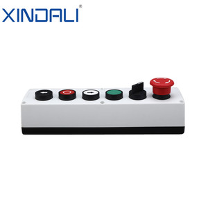 XDL35-B634 scatola di controllo industriale 6 fori interruttore di arresto di emergenza momentaneo stazione di controllo a pulsante impermeabile - Product Image 3