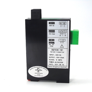 Neues Modell DQ703U Halls pannungs sensor Wechselstrom eingang 0-100V Ausgang 4-20mA Spannungs wandler - Product Image 6
