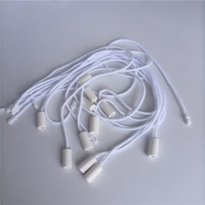 Accesorios de ropa de moda simples Cordón de etiqueta colgante de cuerda negra con cuerda colorida para etiqueta de papel - Product Image 4