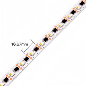 Artnet 4 colori 19.2 W/m 5V 60Led 60 Pixel UCS2904 RGBW Led striscia Led - Product Image 3