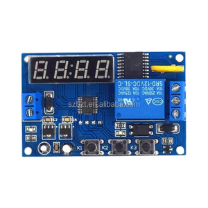 5V/12V/24V relè in tempo reale interruttore di controllo del tempo di temporizzazione interruttore di ritardo modulo circuito - Product Image 1