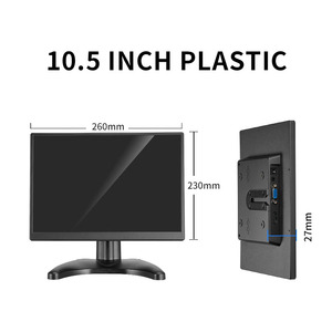 Zhixianda 10.5 pollici portatile Desktop Monitor schermo Lcd HD 1920*1280 Display Widescreen con porta HD-MI VGA - Product Image 3
