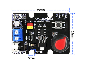 Yahboom Servo Dual PWM Control a canale singolo per l'apprendimento di robot intelligenti fai da te può essere utilizzato per Raspberry Pi STM32 - Product Image 3