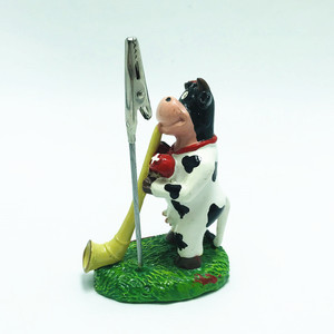 Vật tư văn phòng nhựa ốc bức tượng hình Memo Clip chủ kim loại cá sấu Clip ảnh thẻ tên Clip đứng - Product Image 3