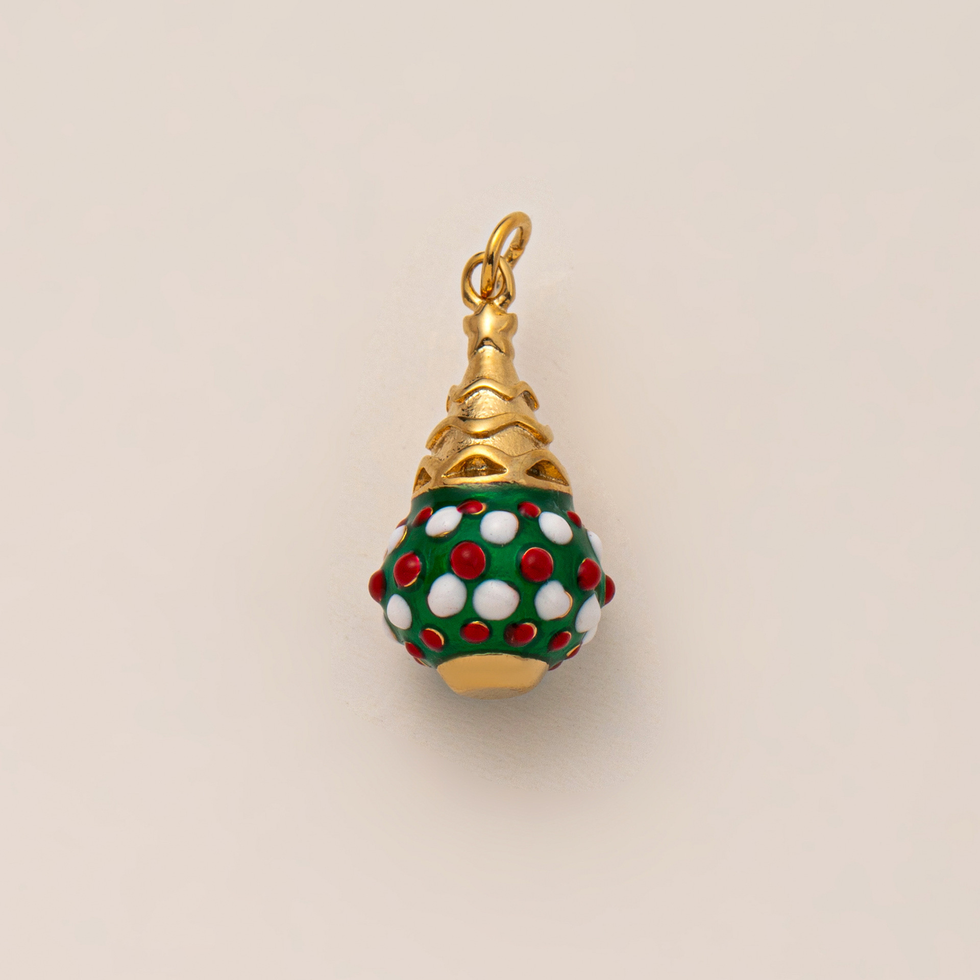 Pendentif en or scintillant