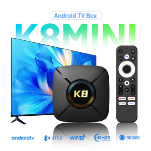 Nhà sản xuất ban đầu bán buôn mới nhất rk3518 Android 14 2GB 32GB Set TV <span class=keywords><strong>Box</strong></span> 4K HDR10 5g kép 2.4G 5g Wifi 6 HK1 K8 Mini OTT hộp - Product Image 2