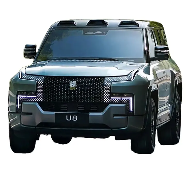 Yeni lüks yangyangwang U8 5-Door SUV 5-Seat elektrik Electric otomatik şanzıman araba R16 sol direksiyon genişletilmiş menzilli deri koltuklar