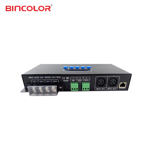 BC-216 контроллер SPI Ws2811 Dmx Artnet цифровой светодиодный пиксельный контроллер 16 портов Artnet To Spi Pixel Controller - Product Image 2