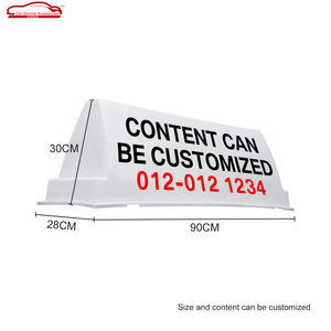 Lái xe trường học xe Topper dấu hiệu phụ kiện bên ngoài cho xe Roof signage - Product Image 2