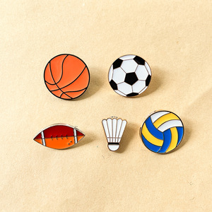 Factory Direct Sales Square Rectangle Round 2D 3D Colorful Different <strong>Pattern</strong> <strong>Panda</strong> Metal Safety Pins Badge - Product Image 5