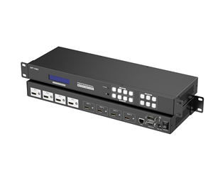 シームレスHDMIマトリックススイッチャー4x4、スプライシングモード、4K 30Hz、4x4、8x8、8x16、16x16で利用可能 - Product Image 1