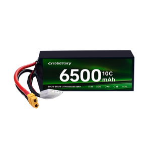 Factory <strong>Price</strong> <strong>4S</strong> 6S 6500mAh Semi Solid State NMC Battery 10C Lithium Ion Battery Pack for Drone and Robot - Product Image 1