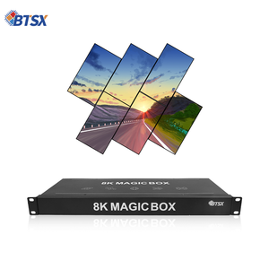 Ticari ekranlar için 64G dahili bellek 8K çoklu ekran denetleyicisi ile BIT-VJ-106Pro 8K Video duvar işlemcisi - Product Image 1