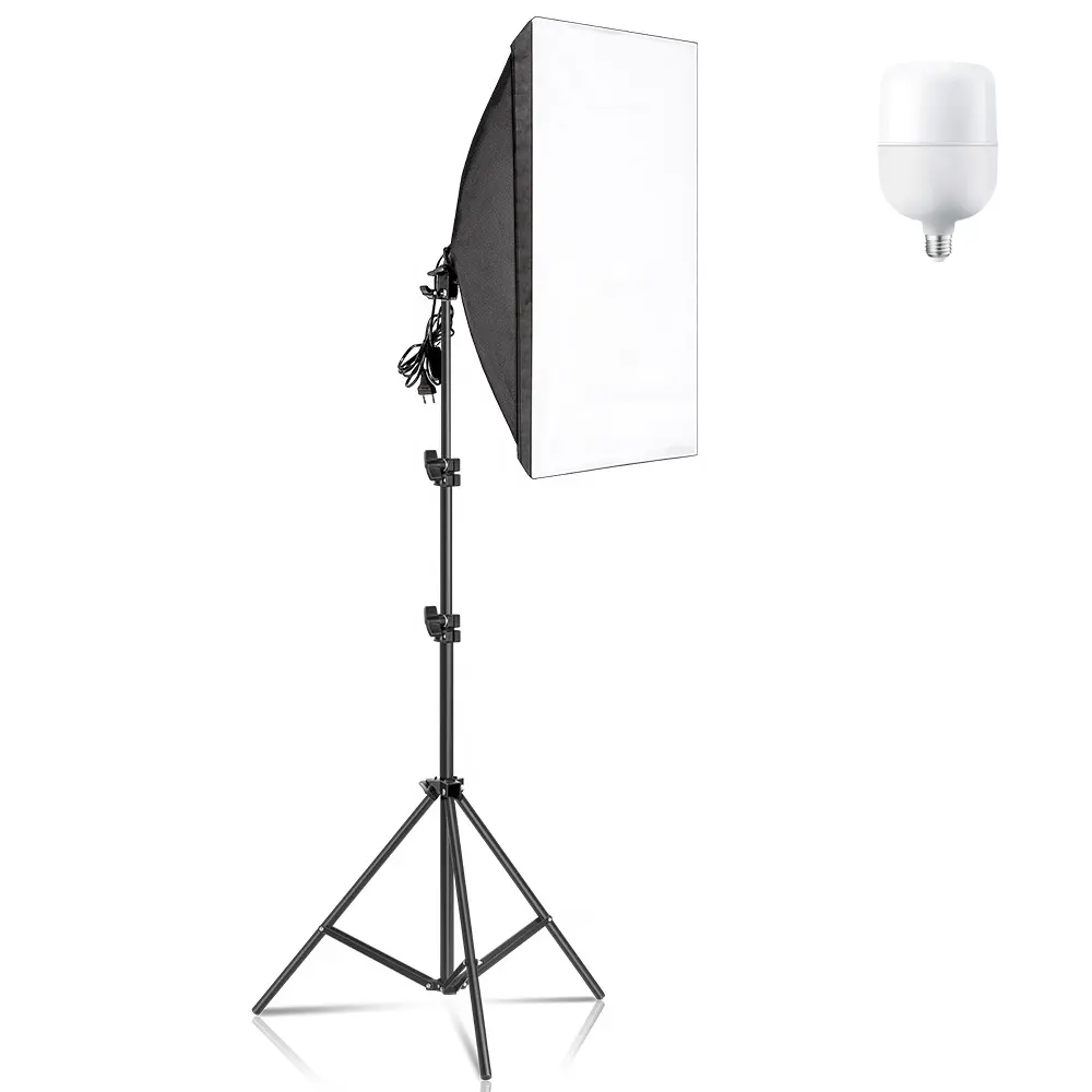 Softbox aydınlatma kiti fotoğraf stüdyosu ekipmanları aydınlatma difüzör dolgu ışığı portreler için moda reklam fotoğraf çekim