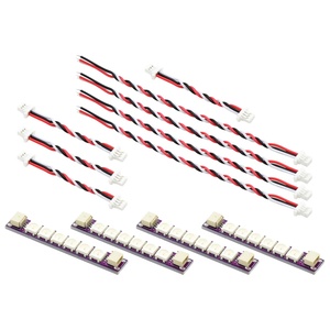 แผงไฟ SW401 4ชิ้นต่อขยายไฟ5V แผงไฟ LED สีสันสดใสสำหรับโดรนบังคับ F722S - Product Image 5