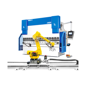 Hydraulic Bending <strong>Machine</strong> DA66T 69t 135t/3200mm Automatic <strong>Robot</strong> <strong>Loading</strong> <strong>Unloading</strong> Sheet Metal Press Brake
