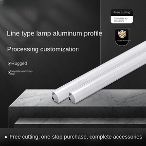 Armadi da cucina con profilo in alluminio con diffusore di accesso estruso triangolare per luci a soffitto accessori per illuminazione a strisce