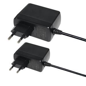 欧盟输入电源室外5V 2A输出交流12V 1A Dc电源适配器，用于DC12V安全闭路电视摄像机