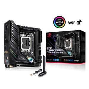 AURA Motherboard ASUS ROG STRIX B660 I GAMING WIFI Intel H61 <strong>LGA1155</strong> Computer Graphics Card X99 X79 B75 B85 PC Motherboards <strong>msi</strong> - Product Image 2
