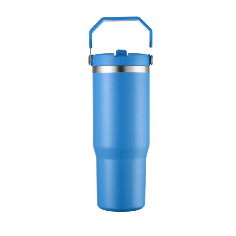 Bleu ciel pulvérisé en plastique