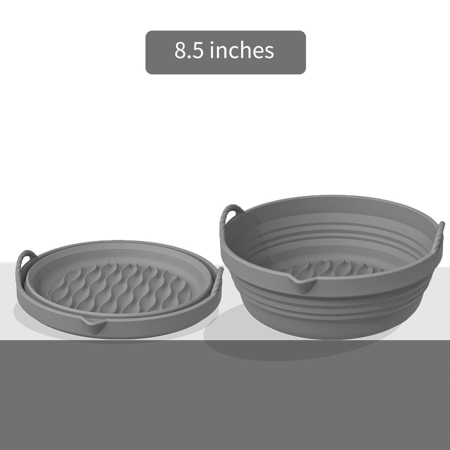 Grey 8.5 in
