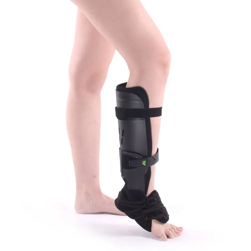 Supporto per cavigliera regolabile per piede supporto per polpaccio rimovibile riabilitazione della caviglia
