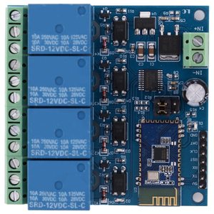 12V 4CH Fernbedienung schalter Relais modul für Android Mobile Motor LED Licht DIY Electronic Kit - Product Image 1