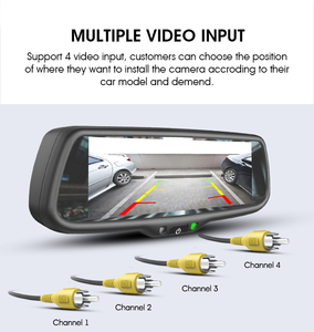 7.3&quot; TFT <strong>LCD</strong> Rear View Mirror HD Monitor Car Security <strong>System</strong> Car <strong>Reverse</strong> Rear View Mirror+Night Vision Backup Camera - Product Image 3