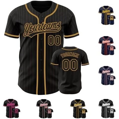Black and Gold Stripes