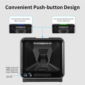 Oem Wired 2D Barcod <strong>Android</strong> Desktop <strong>Bar</strong> <strong>Code</strong> Qr Reader DM Desktop <strong>Scanner</strong> for Supermarkets and Convenience Stores - Product Image 5