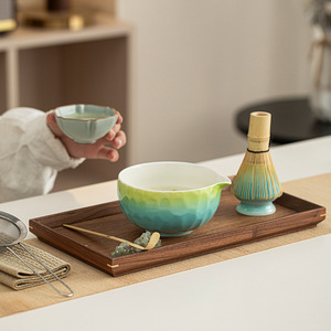 Authentic Matcha Tea Ceremony Kit Chashaku Chawan Chasen with Gift Box - Product Image 3