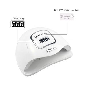 高品质定制太阳X5 Max高品质沙龙美甲工具，快速干燥双灯和液晶显示器 - Product Image 5