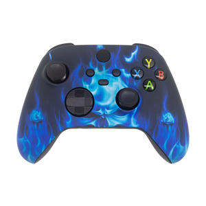 Fast Delivery for <strong>Xbox</strong> Series Hydro Dipping Front Shell Soft Touch Finish Rear Faceplate Whole Set Solid Buttons for <strong>Xbox</strong> Series - Product Image 3