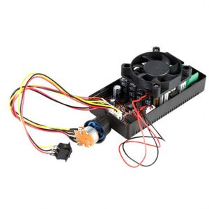 Controlador PWM DE VELOCIDAD DE Motor DC de puente H ajustable con Control PLC interruptor de marcha atrás ventilador de frenado 12V 24V 36V 50V ajustador de velocidad - Product Image 4