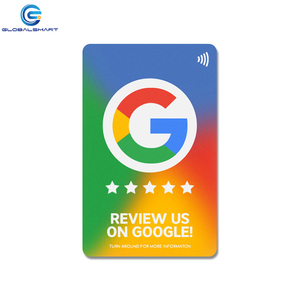 Custom Programmable google Review Tap Cards for Social Media Business Card with QR <strong>Code</strong> for Social Media Business Card - Product Image 1