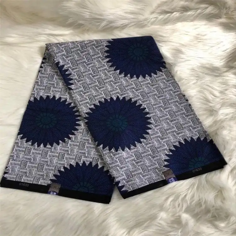 Nuova innovazione 80% poliestere 20% rayon africano ankara tessuto cera stampa kente tessuto per indumento