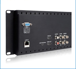 Monitor de cámara de control de pantalla IPS de 3RU Montado en Rack dual de 7 pulgadas 4K HD-MI SDI 1920x1200 (incluida la interfaz de red) - Product Image 6