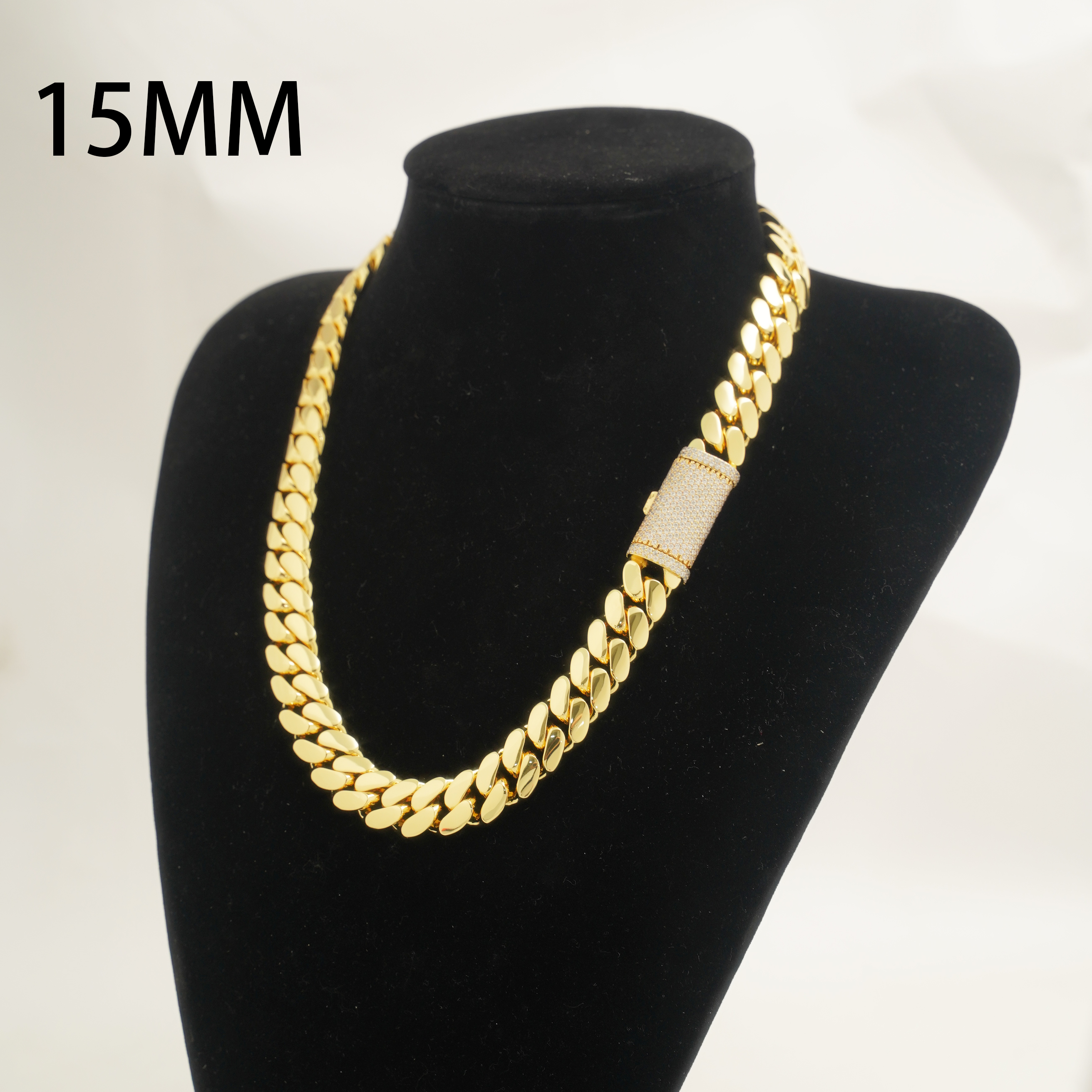 Boucle diamant-15mm