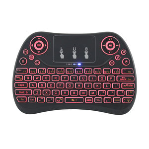 2.4G T2-C BT Wireless Mini <strong>Keyboard</strong> with Touchpad Remote <strong>Control</strong> 7 Color Backlit for Smart TVs and <strong>Android</strong> Boxes - Product Image 2