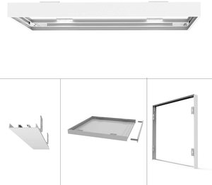 1200*600Mm Surface Mount 0.6M * 1.2M LED Kích Thước Lớn Bảng Điều Khiển Ánh Sáng 1200X600 Flat Tile Trần Downlight - Product Image 5