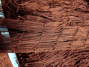 Polyester multifilament thắt nút Lưới Đánh Cá tùy chỉnh cắt chế biến knotless Lưới Đánh Cá - Product Image 4