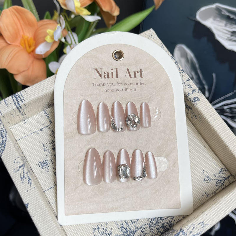 เล็บทำมือ1592กล่องขนาด10ชิ้น