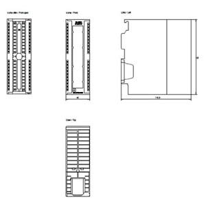 SIMATIC S7-300 SM 331アナログ入力モジュール6ES7331-1KF02-0AB0 - Product Image 3