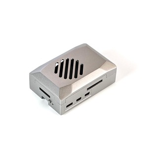 Silver Color <strong>Raspberry</strong> <strong>Pi</strong> 5 <strong>Case</strong> with Cooling Fan - Product Image 3