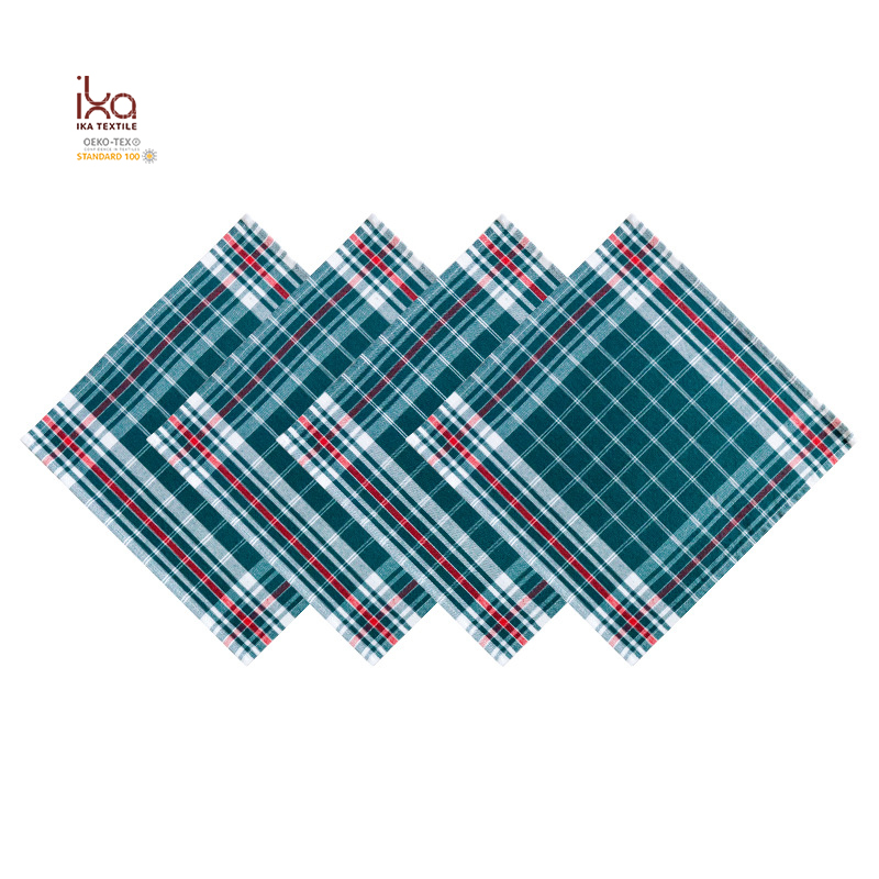 Dark Green Checkered