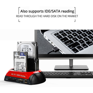 EONLINE hepsi 1 Hdd yerleştirme istasyonu eSATA USB 2.0/3.0 adaptörü için 2.5/3.5 sabit Disk sürücü yerleştirme istasyonu sabit muhafaza - Product Image 4